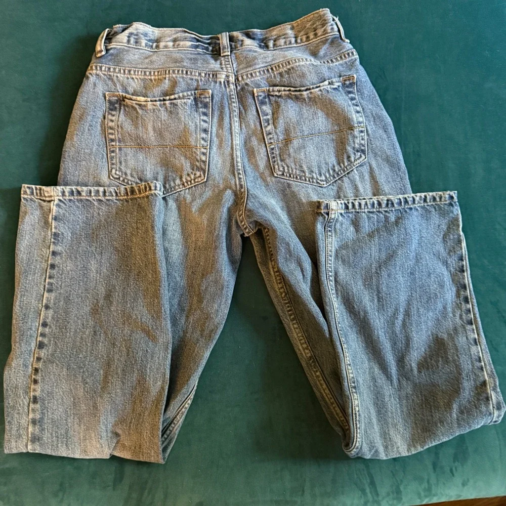 Urban Pipeline Loose Straight Jeans Men's 29x30 Blue‎ Denim Distressed